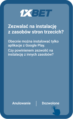 Zezwól na zainstalowanie aplikacji